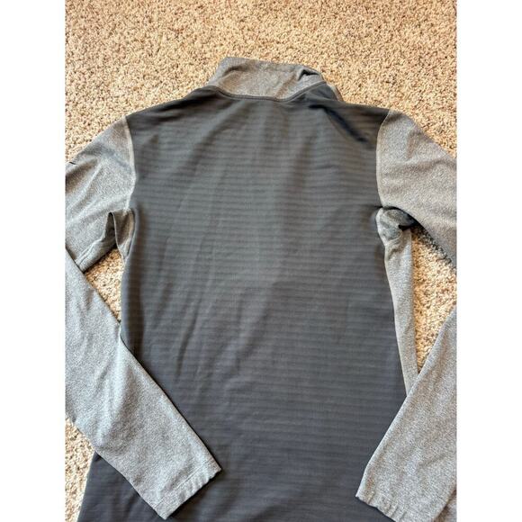 NIKE PRO Gray Dri-fit 1/4 zip pullover lightweight jacket, size Women's XL - Picture 8 of 11